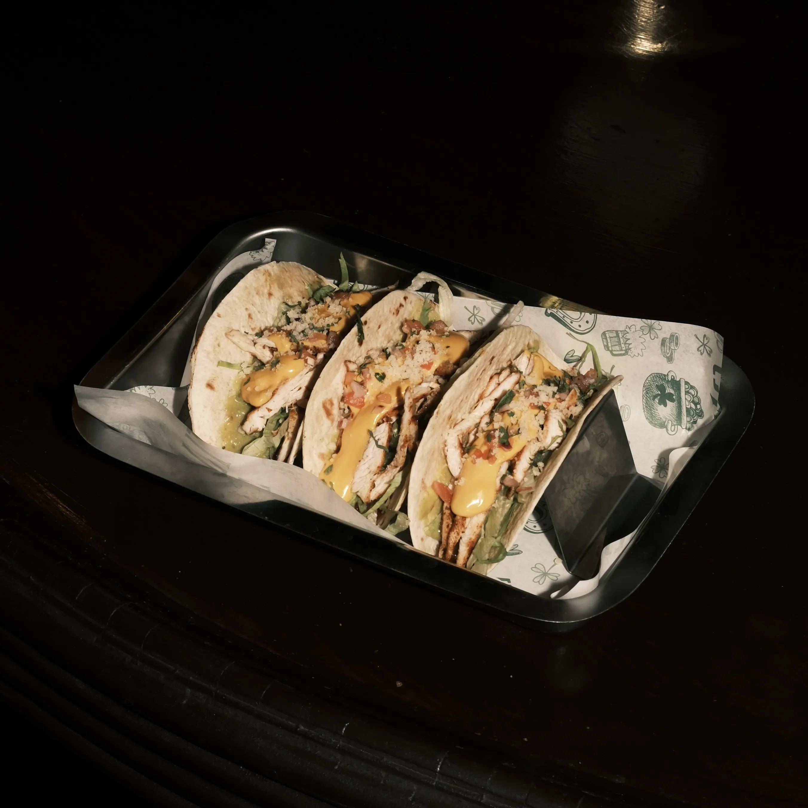 Tavuklu Tacos - Chicken Tachos